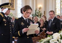 I returned to my grandfather’s funeral expecting grief, not a Pentagon official waiting beside his coffin. The moment he saw me, he snapped to attention and saluted. “Colonel Vance, your grandfather left one final warning—for you alone.” My relatives went silent as he handed me a sealed military envelope. I broke the seal, read the first line, and looked straight at the uncle who had stolen everything from him. “So,” I whispered, “that’s why you were so afraid I’d come home.”