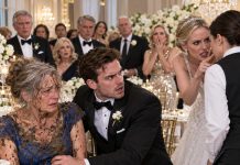 For three weeks, my bride told me my mother was too overwhelmed to attend our wedding. Then Mom walked into the reception in a mud-covered blue dress—and before I could reach her, my bride whispered to an employee who started moving toward the door.