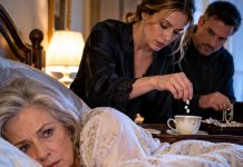 “At midnight, my future daughter-in-law poured two mysterious tablets into my tea and whispered, ‘By tomorrow, this house will belong to us.’ Her brother laughed. ‘What if the old woman never wakes up?’ I lay perfectly still, pretending to sleep, while my heart pounded in terror. They thought I was a helpless sixty-four-year-old widow. But they had no idea what I used to do for a living—or what I’d already discovered.”