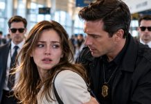 “Pretend I’m arresting you,” the federal agent whispered, gripping my wrist at the airport. “Two men behind you have been paid to make sure you never reach Washington.” My blood turned cold. Minutes earlier, my ex-husband had called me a criminal and promised to destroy my life. As the agent pulled out his handcuffs, my phone buzzed. It was my ex-husband: “Finally. They caught you.” But he had no idea what I was carrying…