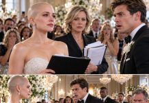 I woke up on my wedding day with my head completely shaved. On my pillow, my fiancé had left a note: “Now you look as ridiculous as you really are.” I stared at my reflection… then burst out laughing. “Oh, sweetheart, you picked the perfect day.” He had no idea I was about to gift him $15 million from my inheritance. But when he walked down the aisle, the surprise waiting for him wasn’t a wedding gift…